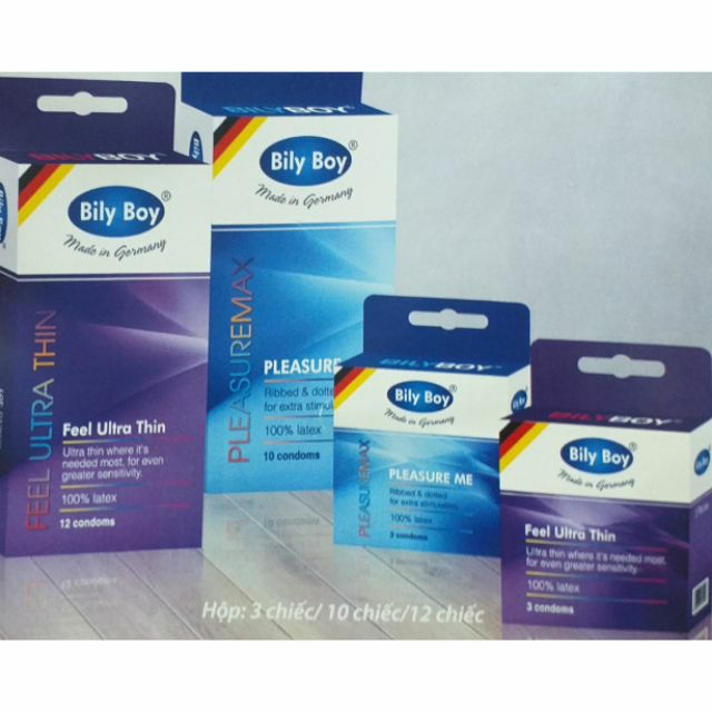 Bao cao su Siêu Mỏng nhập khẩu từ Đức chính hãng