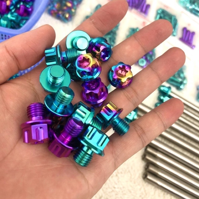 Ốc Chân Gương Titan GR5 Salaya Xịn Đẹp