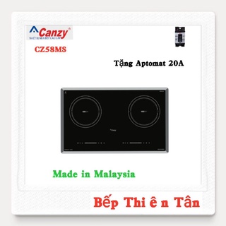 Bếp Từ Đôi Nhập Khẩu Malaysia CANZY Inverter CZ58MS