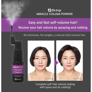 Xịt Phồng Tóc Dr.Top Miracle Volume Powder