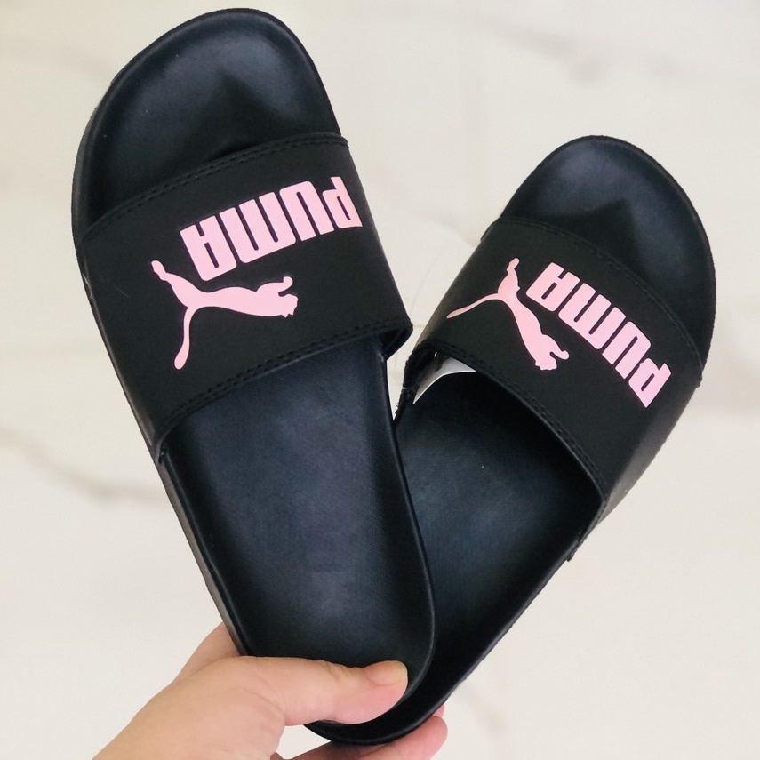 Dép unisex 𝐌𝐋𝐁 𝐏𝐔𝐌𝐀 ❤️FREESHIP + Hộp❤️ dép mlb bóng chày quai ngang thể thao nữ in PUMA nhiều màu