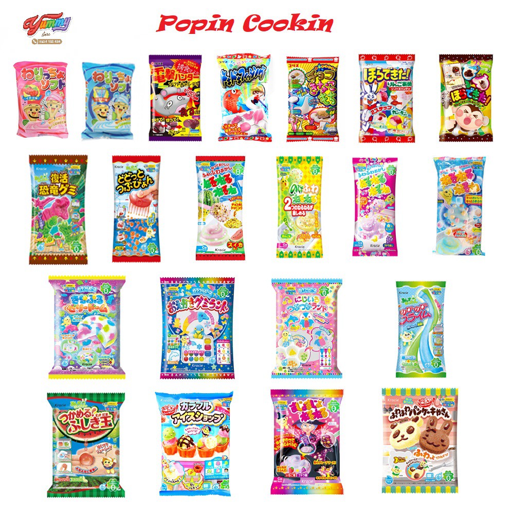 Tổng Hợp Popin Cookin Kẹo Đồ Chơi Nấu Ăn Nhật Bản