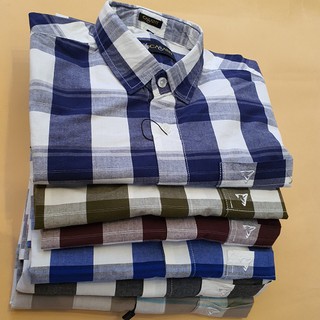 SƠ MI NAM VẠT NGANG TRUNG NIÊN