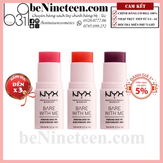 Phấn Má Hồng NYX Bare With Me Hydrating Cheek Tint Mini size 6g Màu Detox Me