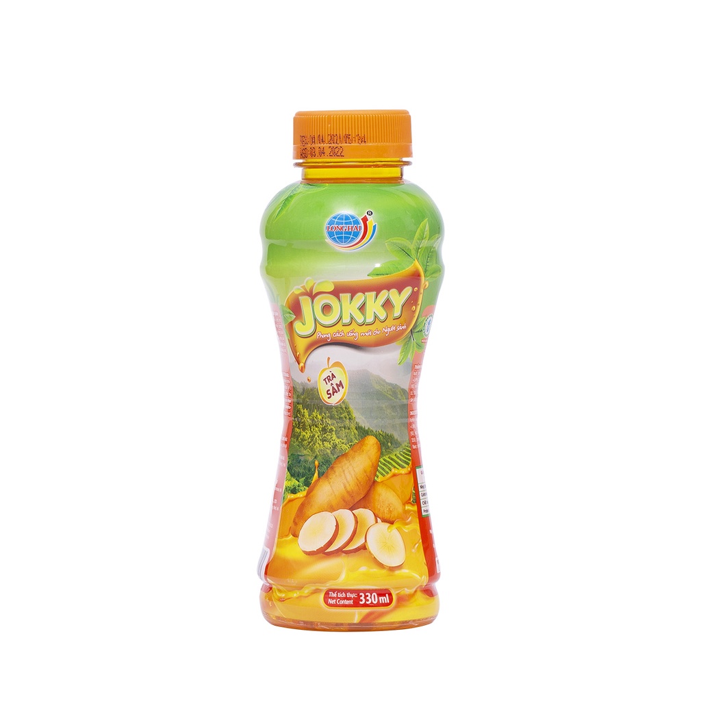 Trà Jokky sâm Long Hải dung tích 330 ml