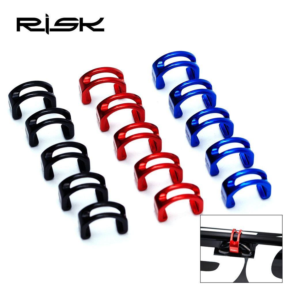 MUVAKO Bộ 5 Khóa Chữ C Bằng Hợp Kim Nhôm Cho Dây Phanh Xe Đạp Leo Núi