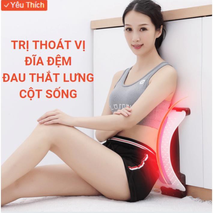 Dụng cụ trị thoát vị đĩa đệm Free ship khung nắn chỉnh cột sống