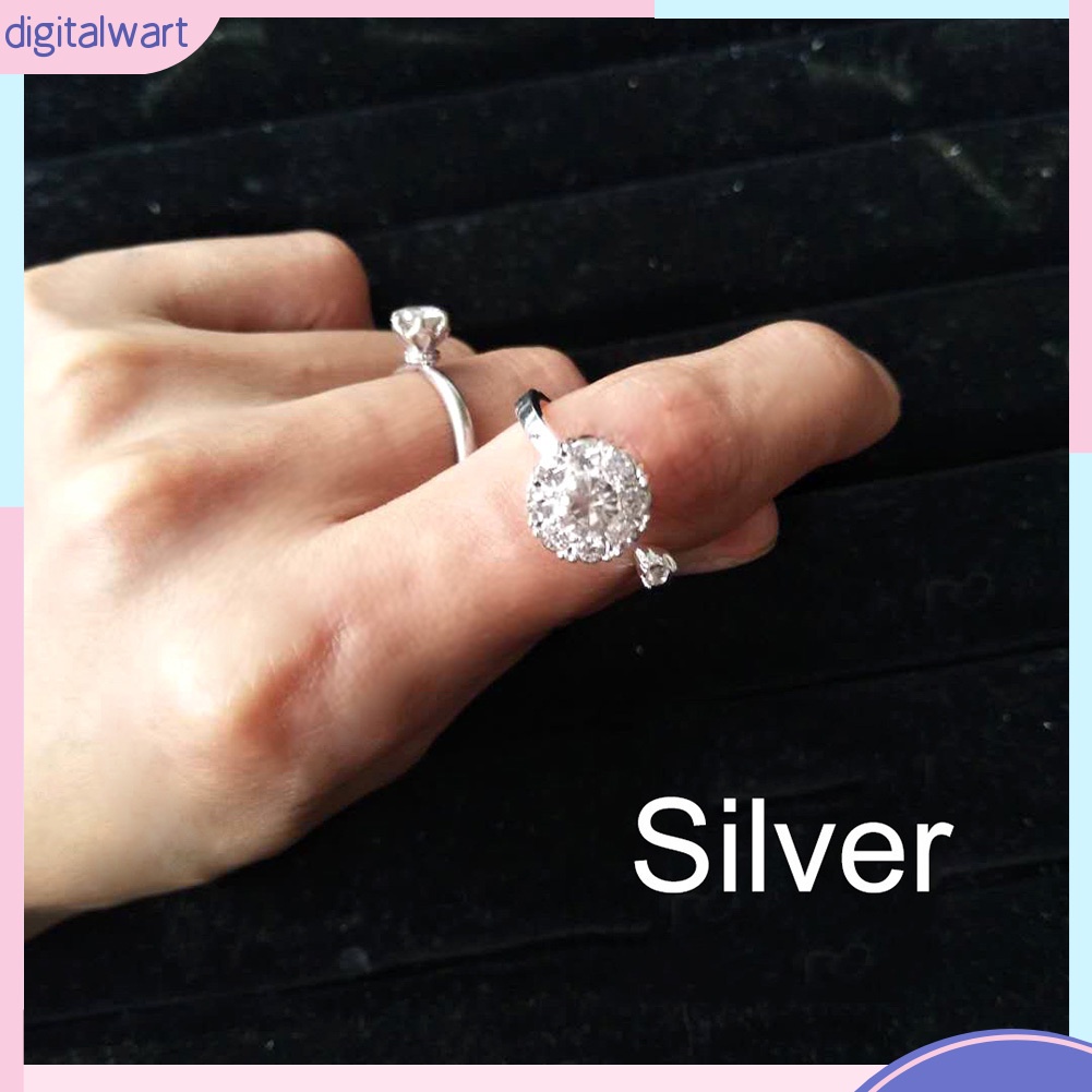 Nhẫn đính đá phong cách thời trang dành cho phái đẹp