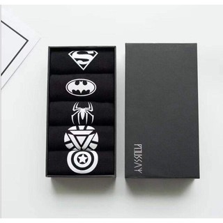 Combo vớ - 5 đôi tất vớ cổ thấp Marvel Unisex