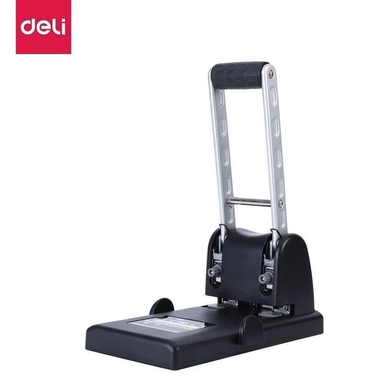 Máy đục lỗ Deli 0130 I Đục 2 lỗ 100 tờ / lần