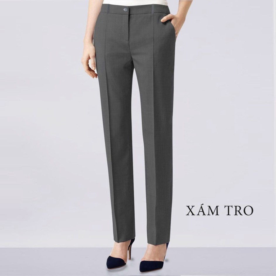 Quần âu nữ dáng suông công sở cao cấp 🎁 | BigBuy360 - bigbuy360.vn