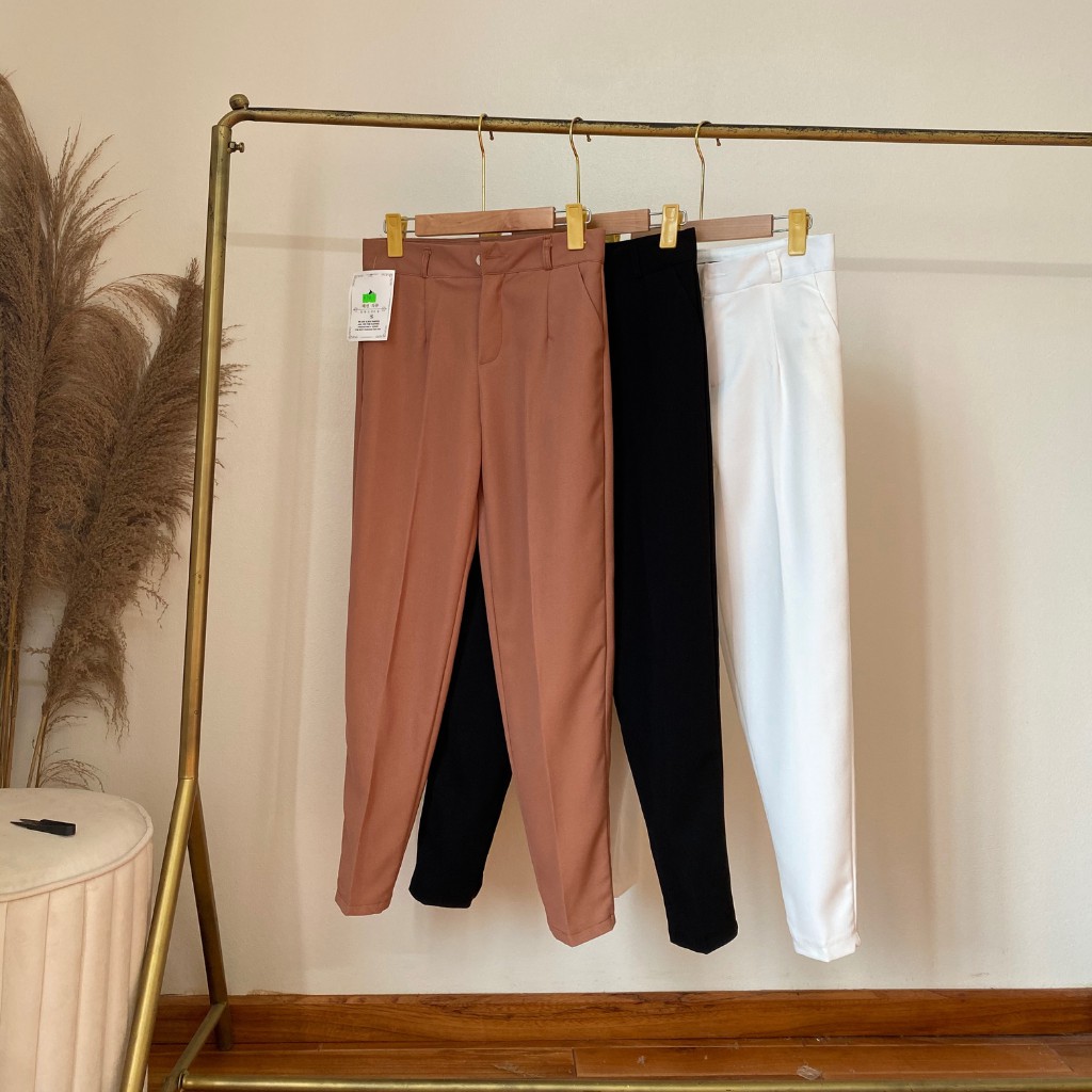 Quần Baggy Nữ Công Sở 3 Màu Siêu Hot QA09, Quần Tây Nữ Phù Hợp Mặc Đi Làm, Đi Học, Đi Chơi Cực Tiện Lợi