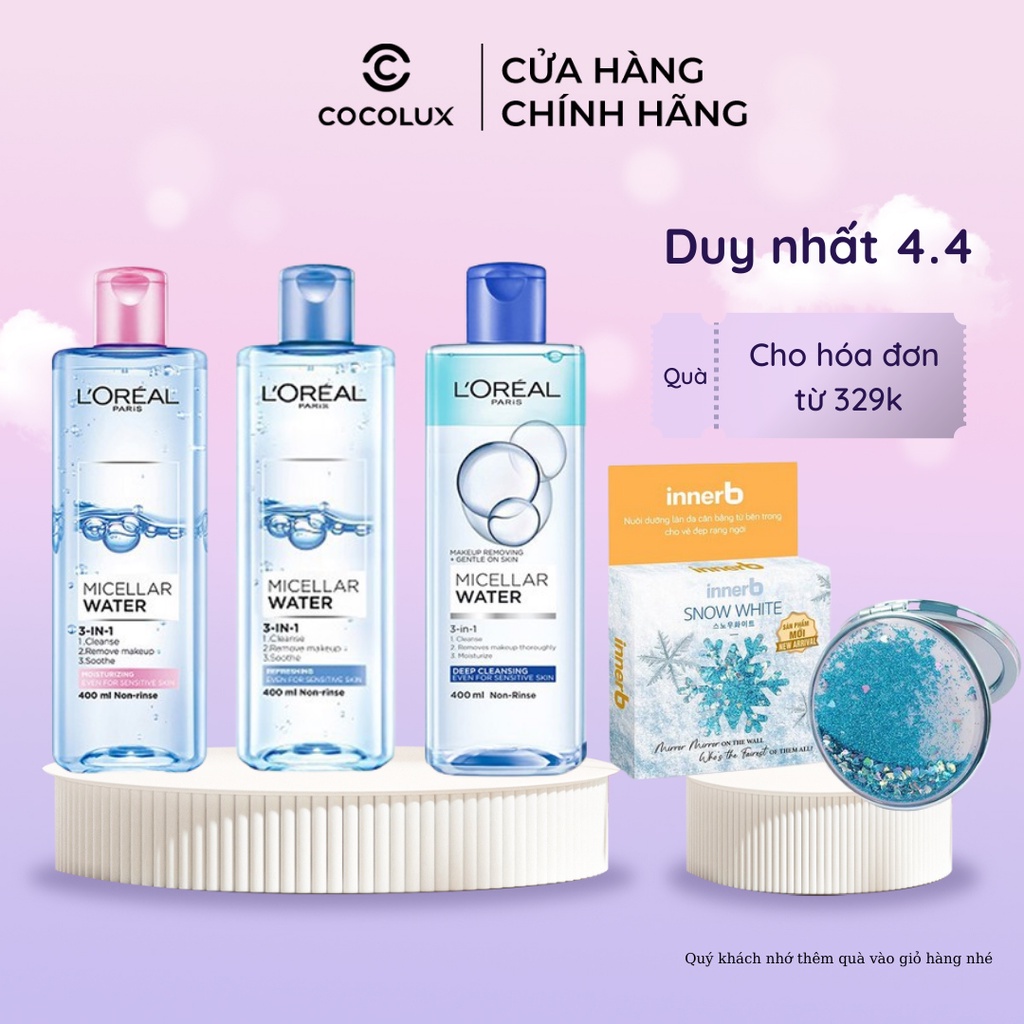 Nước Tẩy Trang Loreal 400ml | BigBuy360 - bigbuy360.vn