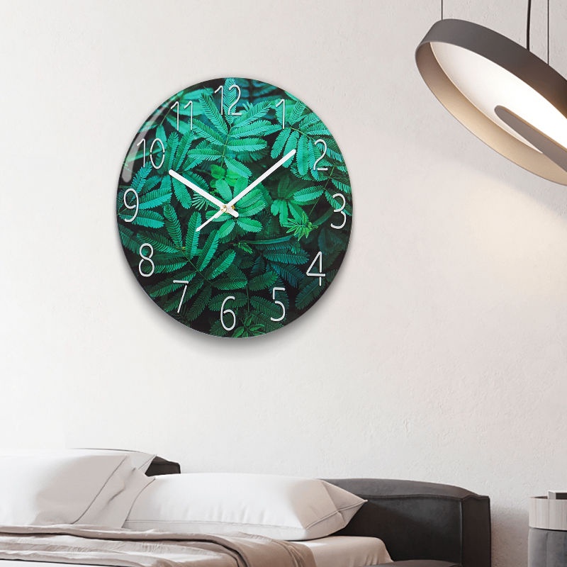 ☏Đồng Hồ Treo Tường Không Gây Tiếng Ồn Phong Cách Châu Âu Sáng Tạo