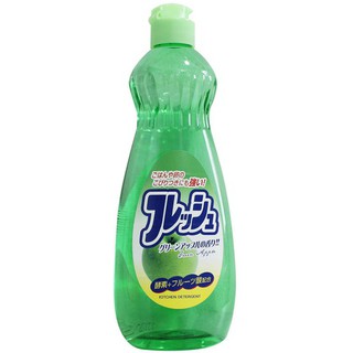 Chai nước rửa bát chén hương táo 600ml Rocket (Hàng Nhật nội địa)