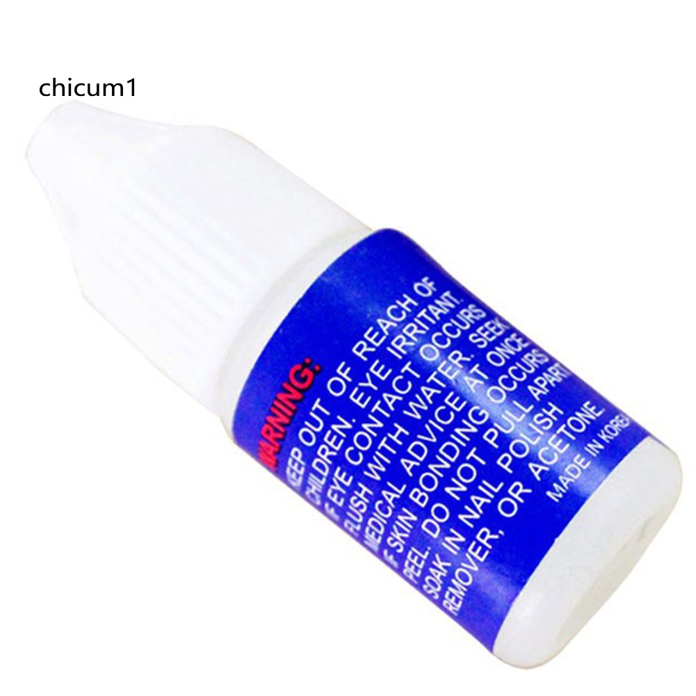 [Hàng mới về] Keo dán móng giả trong suốt đính đá long lanh dễ sử dụng 3g