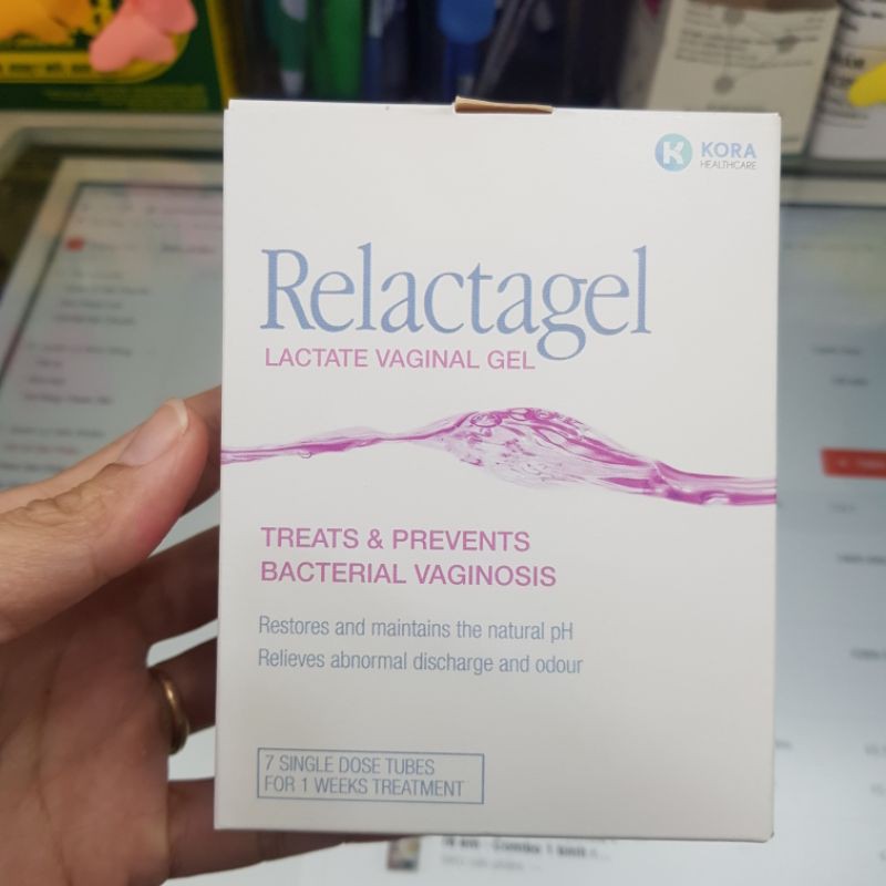 Gel acid lactid đặt âm đao Relactagel- Hộp 7 tube