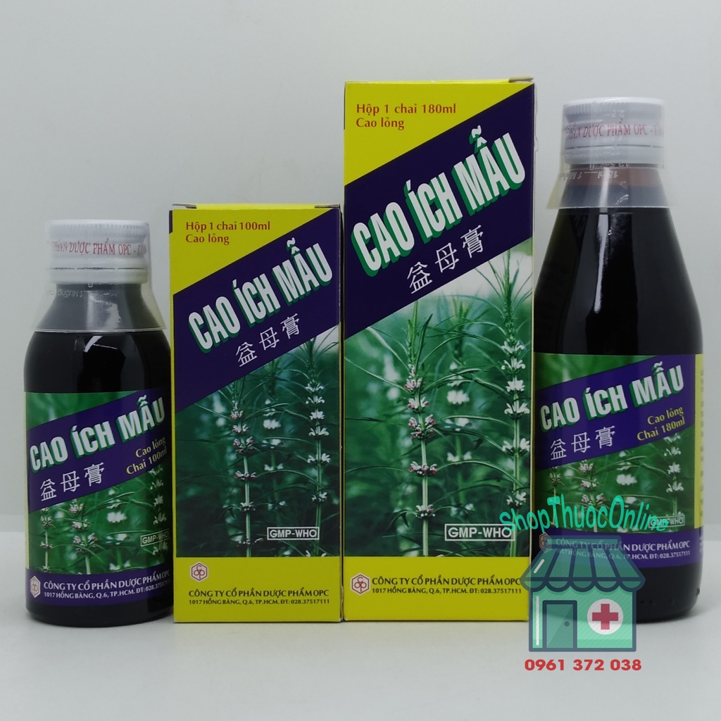 Cao lỏng CAO ÍCH MẪU OPC