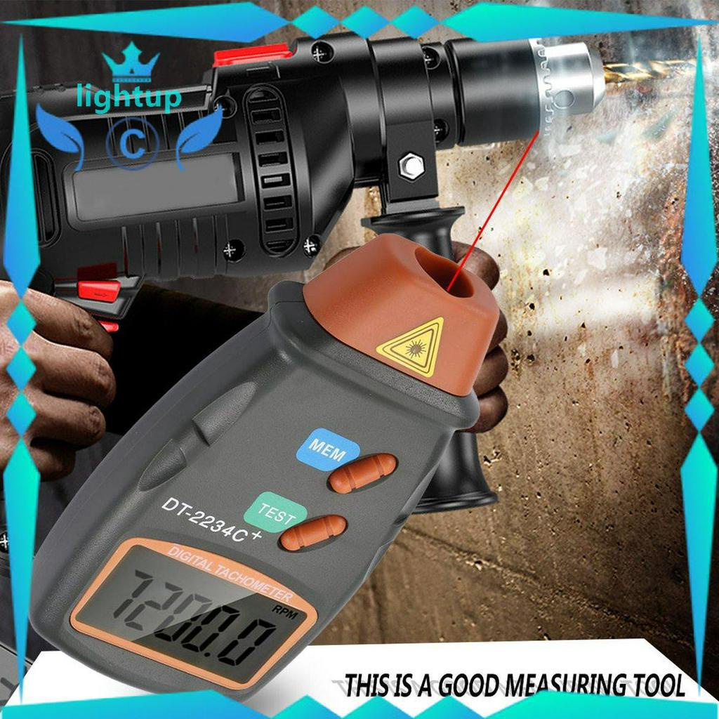 Máy đo tốc độ gốc ánh sáng laser kỹ thuật số tiện lợi