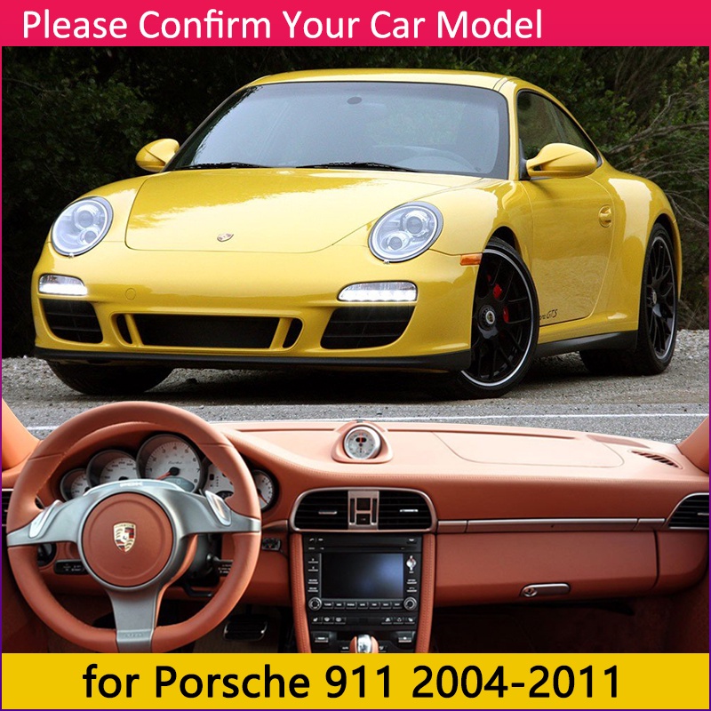 Thảm Lót Chống Trượt Chống Tia Uv Cho Xe Porsche 911 2004~2011 Turbo Gts