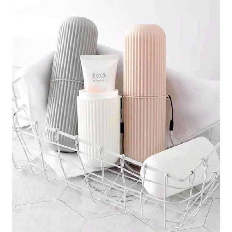 Hộp đựng bàn chải, kém đánh răng mang đi du lịch hộp đựng bàn chải đánh răng tiện dụng đa năng dễ sử dụng