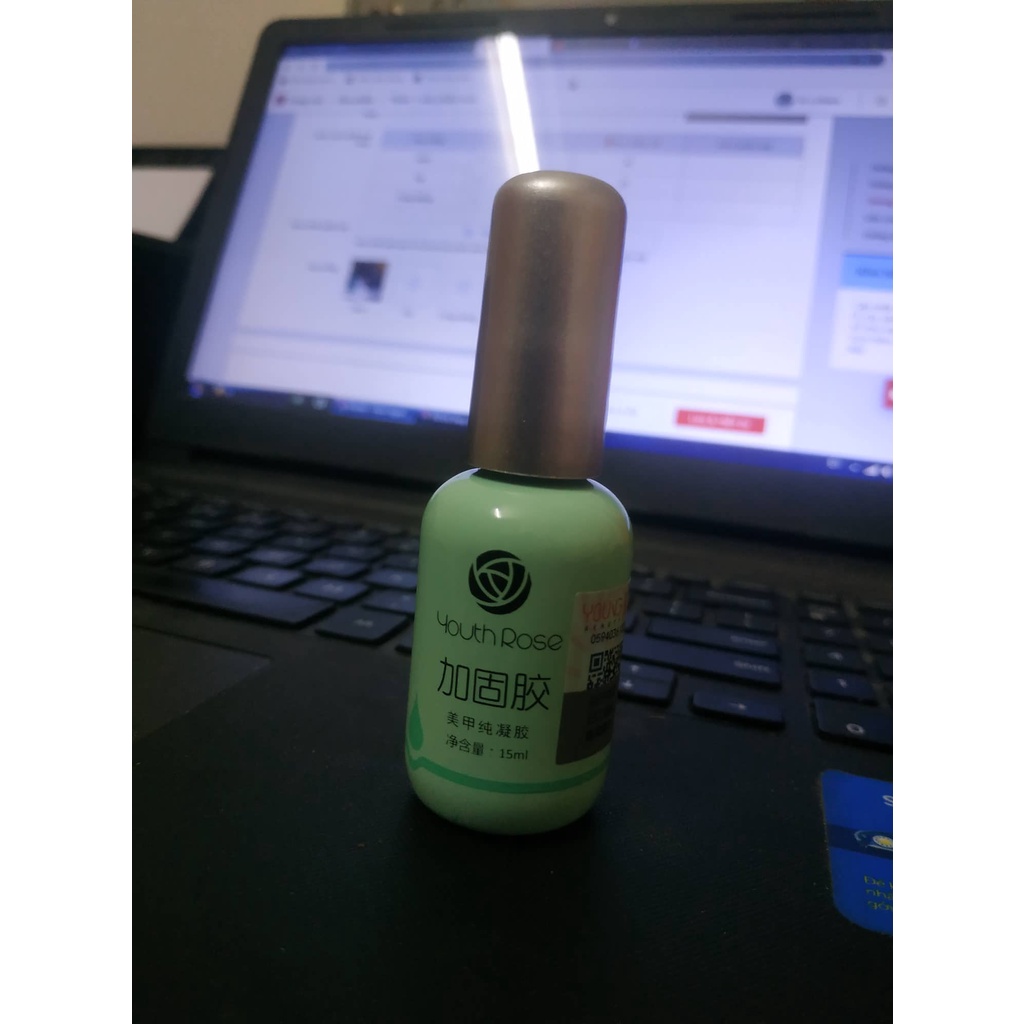 Base top cứng móng gel Hoa hồng