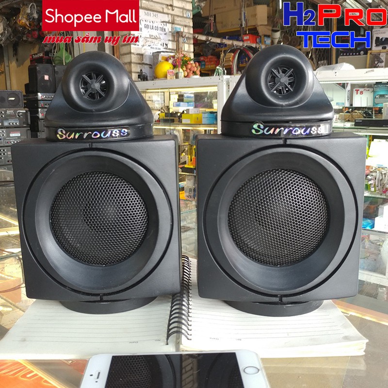 LOA TRỢ LỜI AT3040 GIÁ 1 ĐÔI - LOA GỒM 1 BASS 1 TREBLE - tăng cường tiếng Treble và Mid Thumper AT-3040