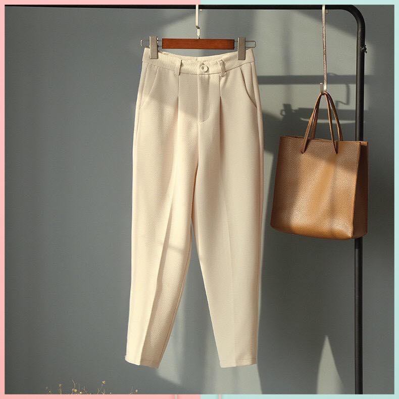 Quần tây baggy công sở - Quần Âu công sở nữ cạp cao  thanh lịch đủ màu chất mát, dày dặn đứng form ĐỦ SIZE - | BigBuy360 - bigbuy360.vn