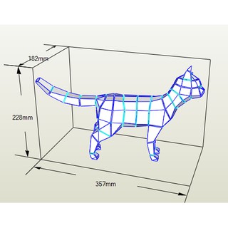 Mô hình giấy _ Cat 02