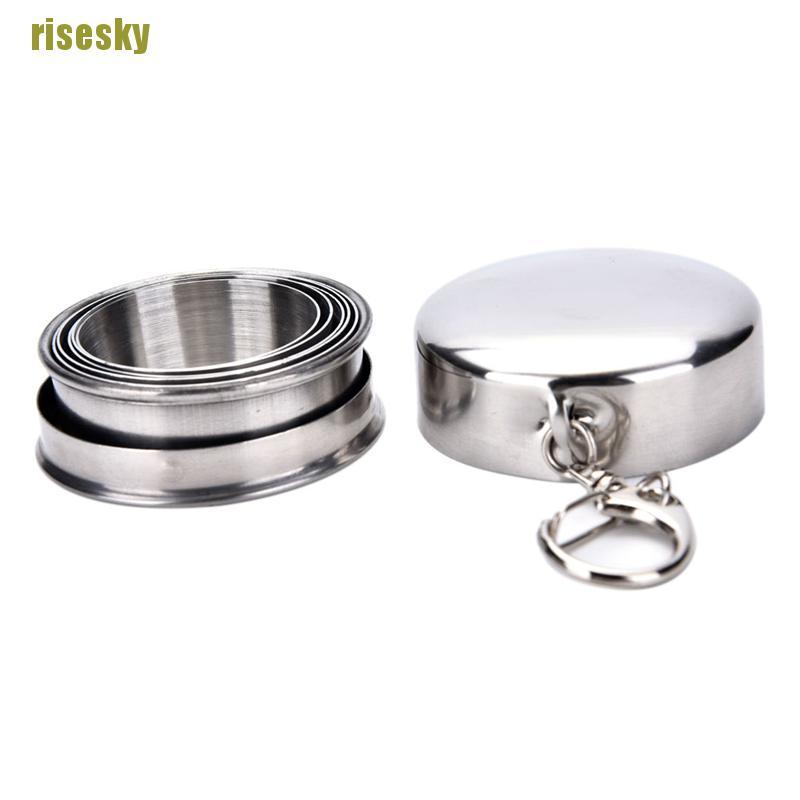 (Hàng Mới Về) Bình Đựng Nước Mini Có Thể Gấp Gọn Tiện Lợi