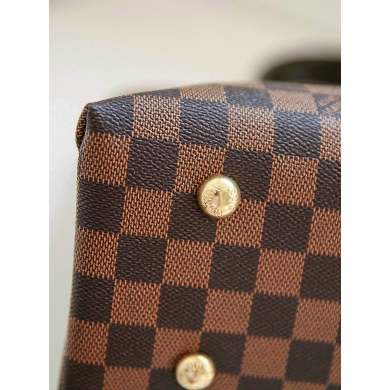 Túi LV công sở 2 khoá Super vừa A4 laptop sz 35cm có dây da đeo chéo | BigBuy360 - bigbuy360.vn