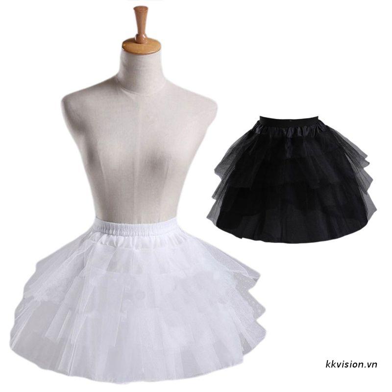 Chân váy lưới hóa trang nàng hầu phong cách Lolita