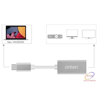CÁP CHUYỂN USB-C SANG HDMI ONTEN OTN-9532