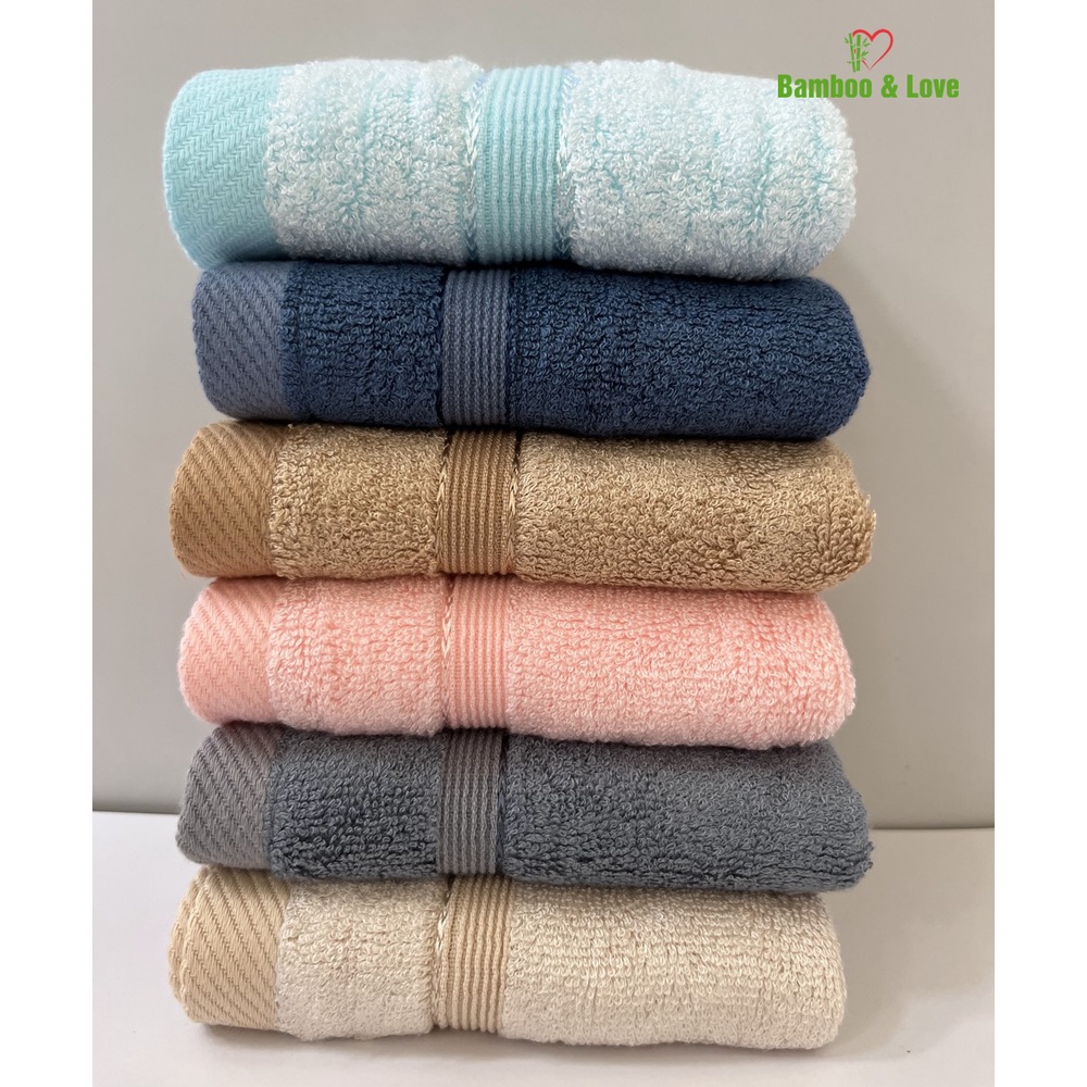 Khăn tắm sợi tre cao cấp Bamboo&amp;love 70x140cm