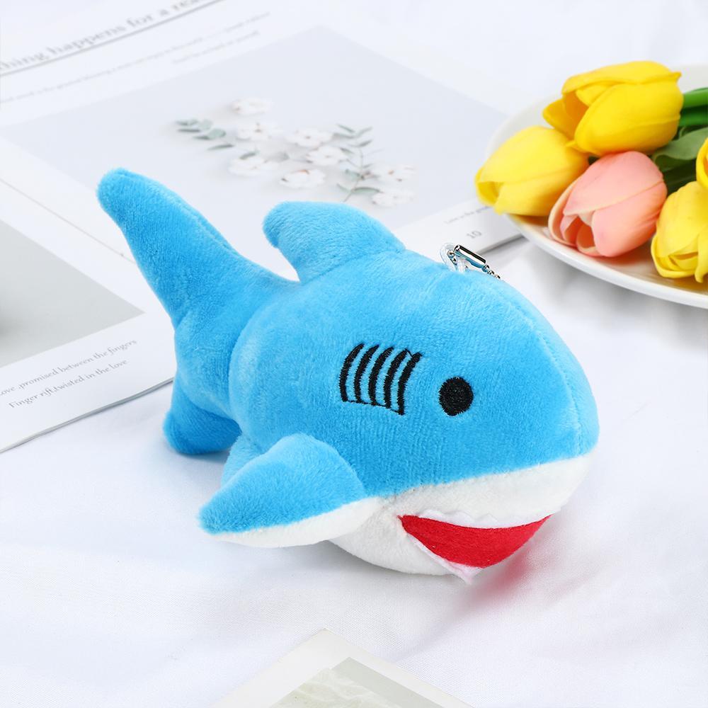 Thú Nhồi Bông Hình Cá Mập Hoạt Hình 10CM / 18CM