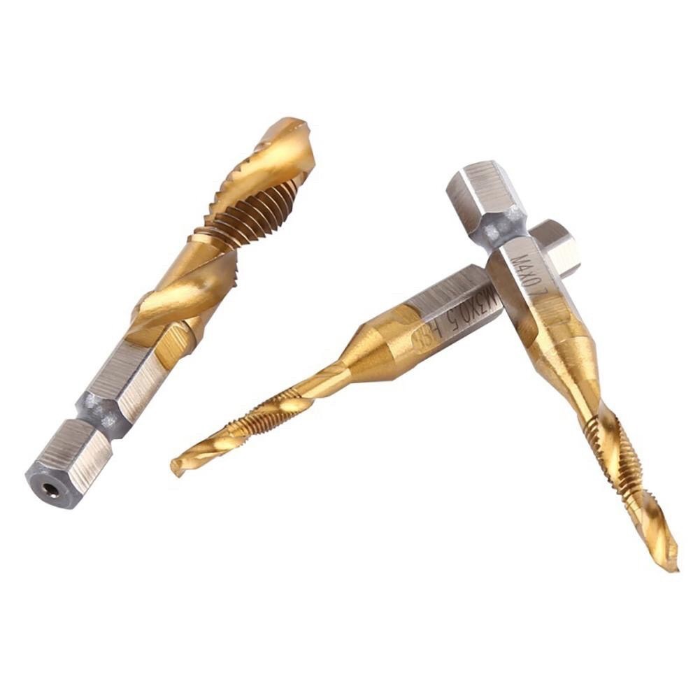 Bộ 6 mũi khoan Taro tạo ren M3-M10 Siêu bền