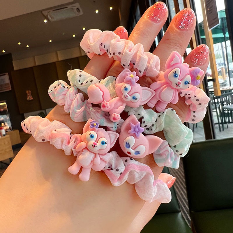Cột tóc cáo hồng dễ thương Tatitava