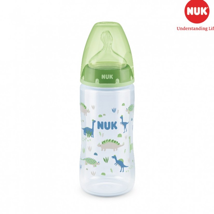 Bình sữa NUK Premium Choice nhựa PP núm ti Silicone (150ml, 300ml)