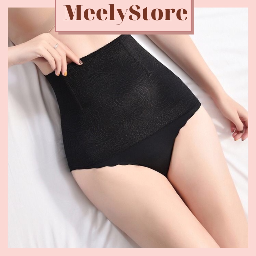 Quần Nịt Bụng Nữ Su Đúc Cao Cấp Viền Zic Zắc Quần Gen Bụng Chống Cuộn Thoải Mái Không Bị Gập Thóa Mái - 6883