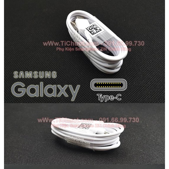 [Chính Hãng] Cáp Samsung 1.2m Type-C Nhựa Bóng Sạc Nhanh ZIN