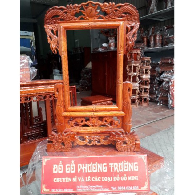 Khung ảnh thờ đục rồng - HÀNG ĐẢM BẢO CHẤT LƯỢNG