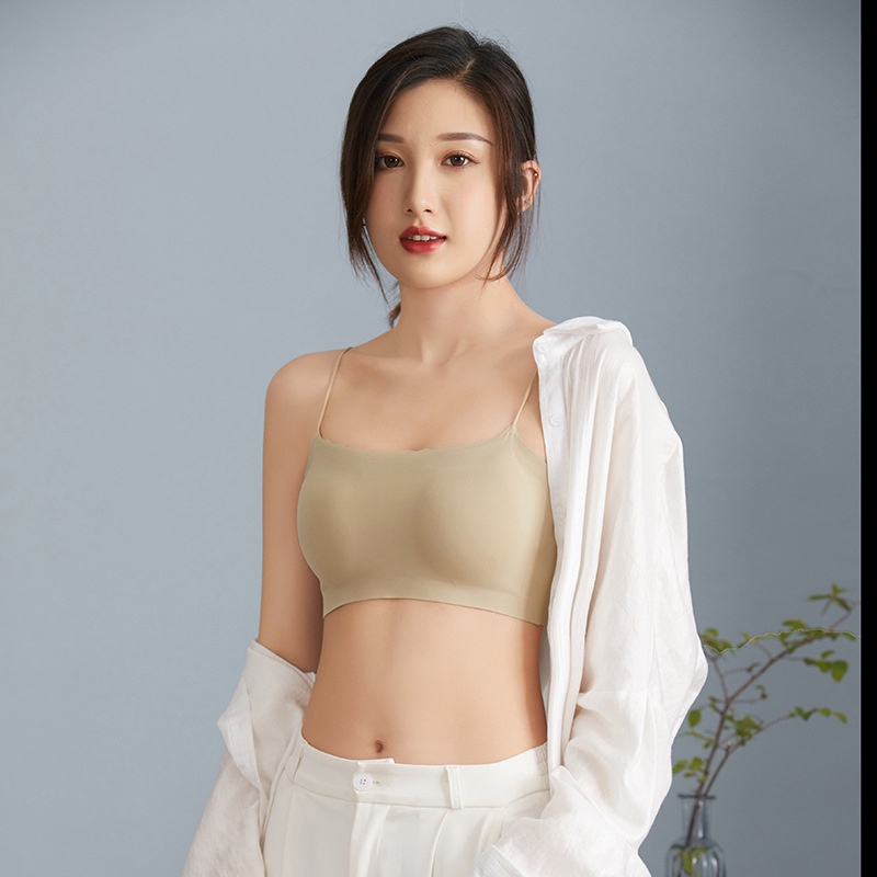 AOFEIQIKE AOFEIQIKE Áo Lót Thể Thao Không Đường May Thoải Mái Phong Cách Nhật Bản