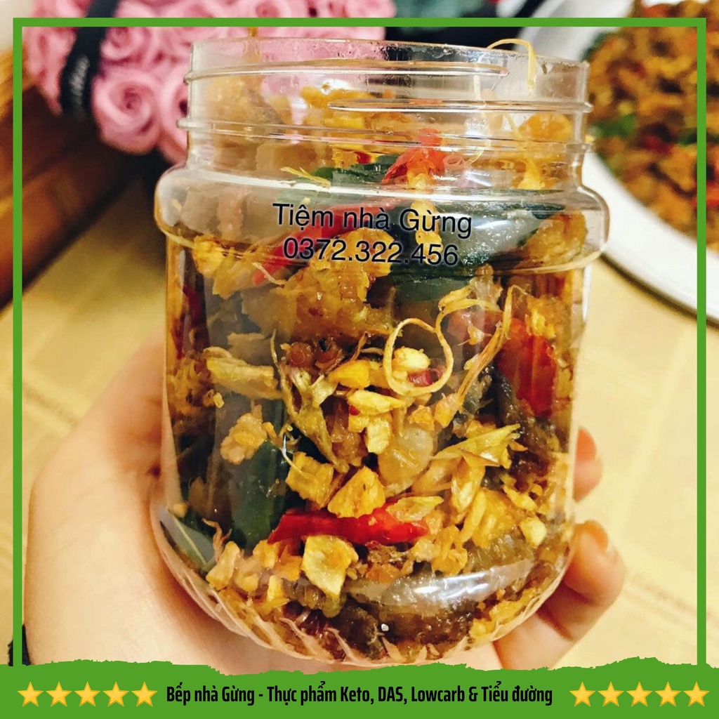 Da gà chiên giòn gia vị đậm đà (200gr) - For Keto, DAS, Lowcarb &amp; Tiểu đường