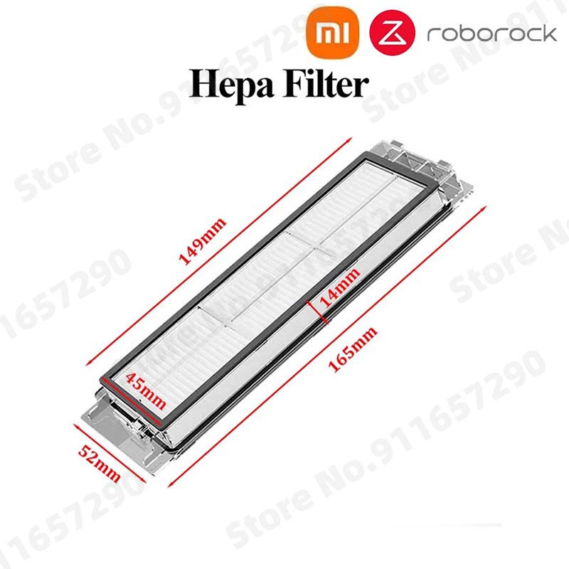 Xiaomi Mijia Mi 1 1S Roborock S5 S50 S5 max Hộp Đựng Chổi Chính Bộ Lọc Chổi Bên Tấm Lọc Hepa Chuyên Dụng Cho Robot Hút Bụi