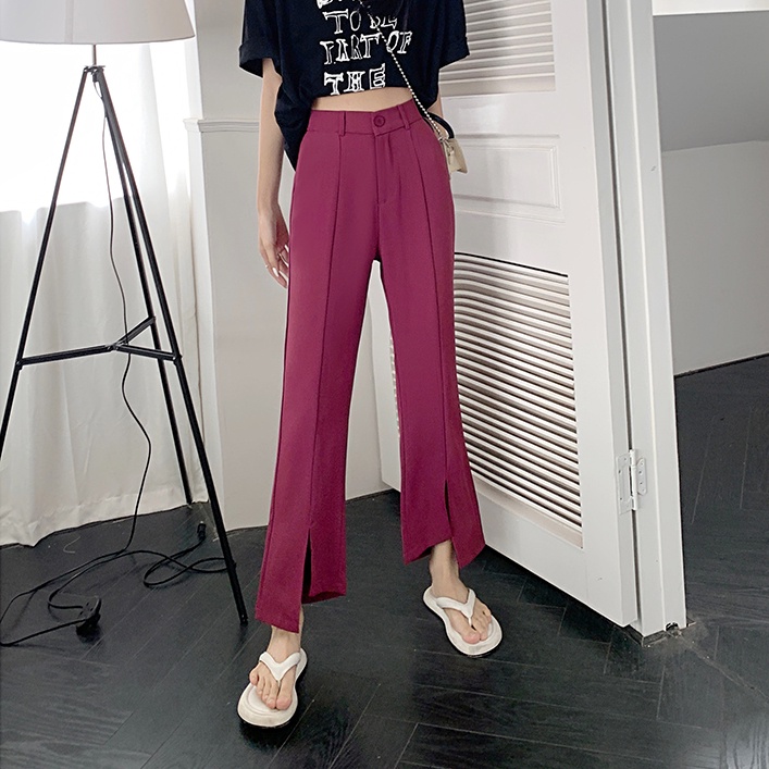 Quần dài SUXI lưng cao co giãn dáng ôm thời trang xuân hè cho nữ