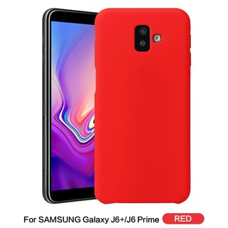 Ốp lưng bằng silicon lỏng cho Samsung Galaxy J6 Plus