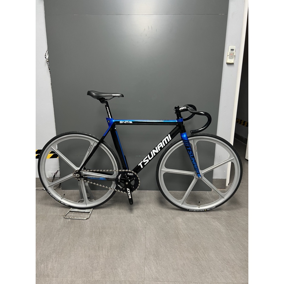 Xe đạp Fixed Gear Tsunami SNM300 Bánh 5 Đao