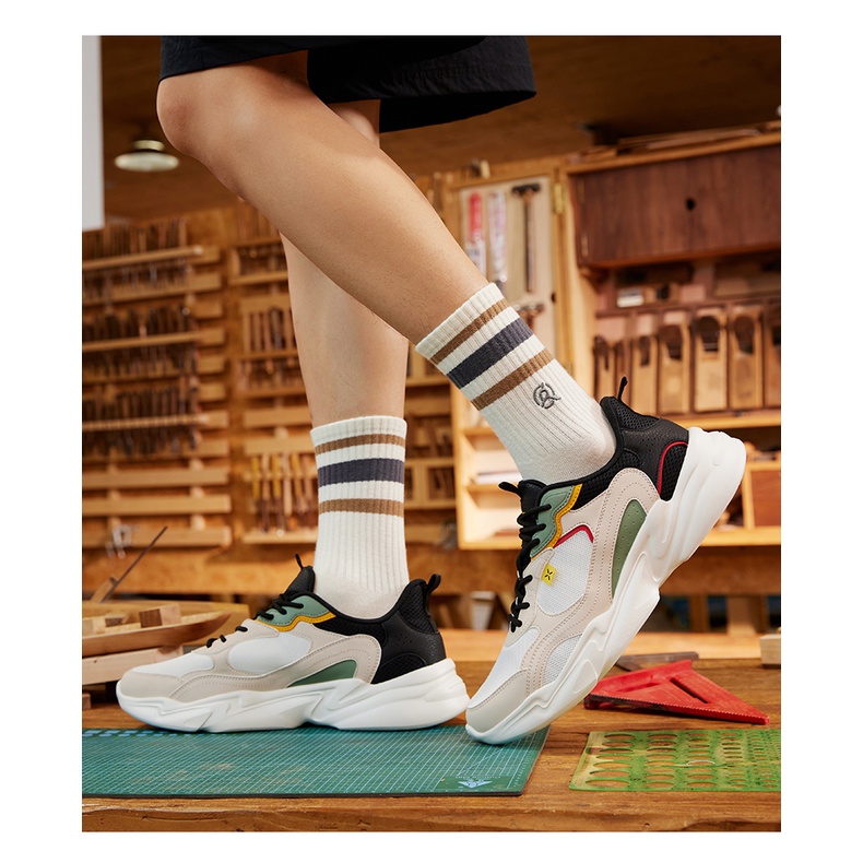 Giày thể thao XTEP phong cách retro thời trang dành cho nam