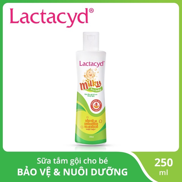 Sữa Tắm Gội Lactacyd 250ml