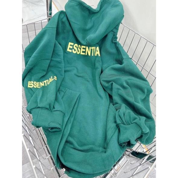 Áo Khoác Nỉ Mũ Hai Lớp Essen Chất Nỉ 2 Lớp Dầy Dặn, Form Rộng Dễ Mặc, Unisex Nam Nữ(Hàng Sẵn, Ảnh Thật)